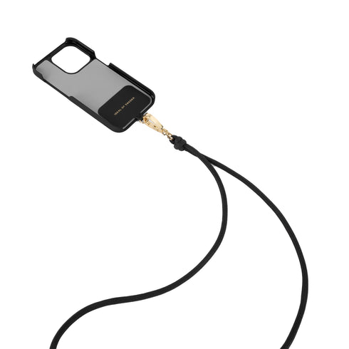 Ideal of Sweden Cord Phone Strap Universal Coal